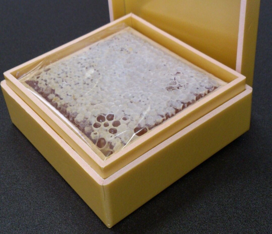 蜂蜜のギフト用の箱 巣蜜容器